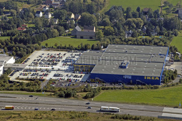 Chemnitz  Deutschland  Luftbild Chemnitz Stelzendorf IKEA