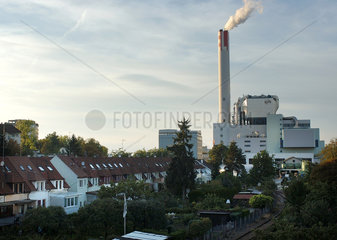 Kraftwerk IWB in Basel  Schweiz