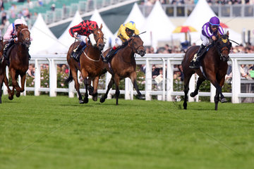 Royal Ascot  Hootenanny with Victor Espinoza up wins the Windsor Castle Stakes