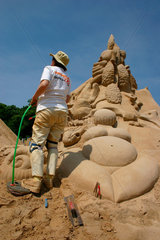 Sandskulpturausstellung Sandsation
