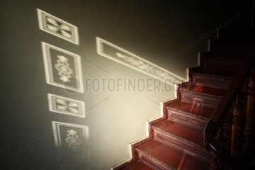 Treppe und Schatten