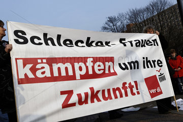 Demo fuer Schlecker-Frauen