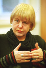 Marianne Birthler  Bundesbeautragte fuer Stasi-Unterlagen  Berlin