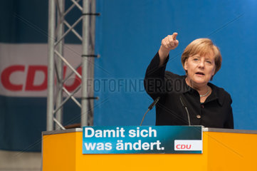 Berlin  Deutschland  Bundeskanzlerin Angela Merkel  CDU