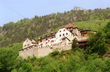 Schloss Vaduz im Fuerstentum Liechtenstein