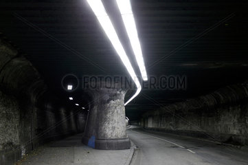 Duisburg  Deutschland  der Matena-Tunnel unter dem Thyssen-Gelaende