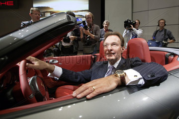 IAA 2009 - Michael Macht  Vorstandsvorsitzender der Porsche AG