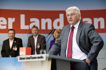 Bundestagswahlkampf 2009 - SPD Kundgebung mit Frank-Walter Steinmeier und Hannelore Kraft