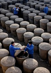 China  Herstellung von Essig