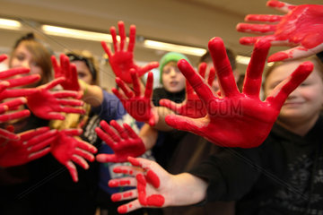 Flensburg  Deutschland  Red Hand Day