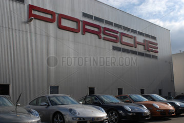 Porschefuhrpark in Stuttgart