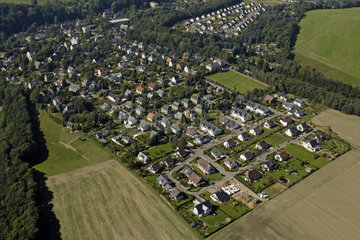 Chemnitz  Deutschland  Luftbild Chemnitz Schusterberg Erfenschlag