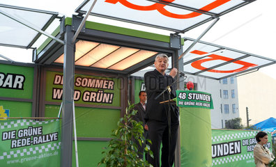 Berlin - Bundesaussenminister Joschka Fischer