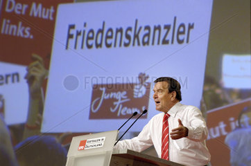 Bundeskanzler Gerhard Schroeder  SPD