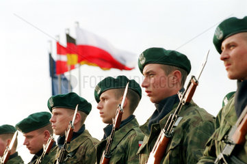 Polnische Soldaten  Multinationales Korps Nordost (Nato)