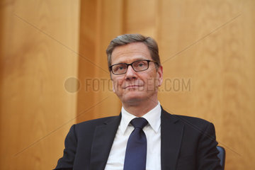 Berlin  Deutschland  Bundesaussenminister Dr. Guido Westerwelle  FDP