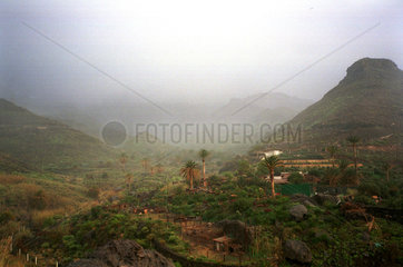 Agaete  Gran Canaria  Spanien  Berglandschaft