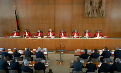 Karlsruhe - Erster Senat des Bundesverfassungsgerichts