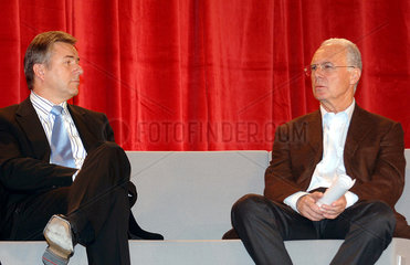 Klaus Wowereit und Franz Beckenbauer  Berlin