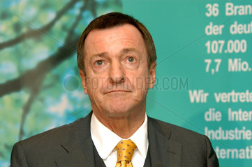 Dr. Michael Rogowski  Praesident des BDI (Bundesverband der Deutschen Industrie)