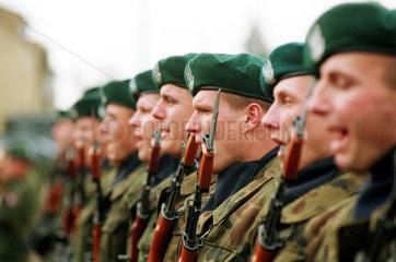 Polnische Soldaten  Multinationales Korps Nordost (Nato)