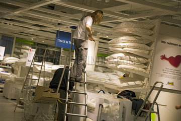 Eroeffnungsvorbereitung IKEA Berlin-Lichtenberg