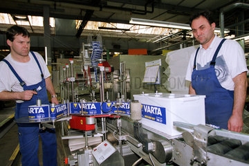 Hannover  Deutschland  Produktionshallen der Varta AG