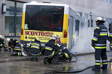 Unfall mit BVG-Bus