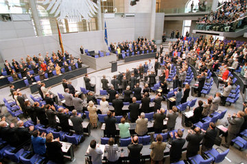 Berlin  Deutschland  Festakt im Deutschen Bundestag