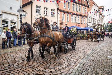 Pferdeprozession in Warendorf