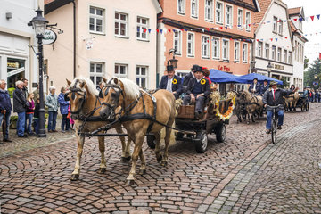 Pferdeprozession in Warendorf