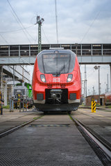 Berlin  Deutschland  Praesentation der neuen TALENT 2-Zuege der Deutschen Bahn