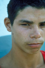 Portrait des Boxers Richard aus Kuba