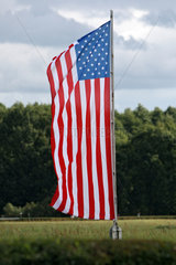 Hoppegarten  Deutschland  Nationalfahne der USA
