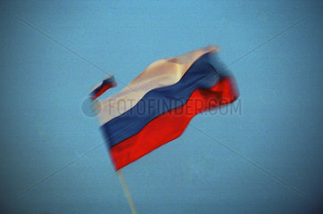 Russische Fahne  Kaliningrad  Russland