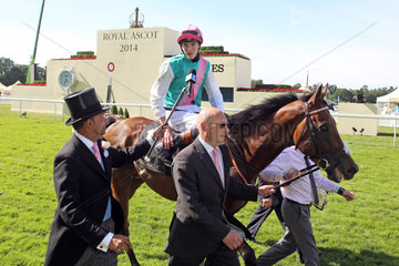 Royal Ascot  Kingman with James Doyle up after winning the St James's Palace Stakes