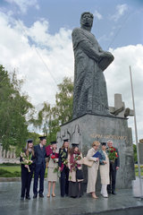 Uni-Studenten nach dem Absolutorium in Poznan  Polen