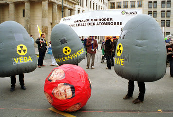 Stunkparade gegen Atompolitik