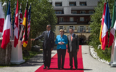 Obama + Merkel + Sauer