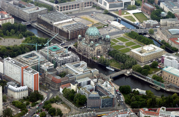 Berlin-Mitte / Luftaufnahme