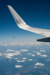Muenchen  Deutschland  Flug mit Lufthansa von Berlin nach Muenchen