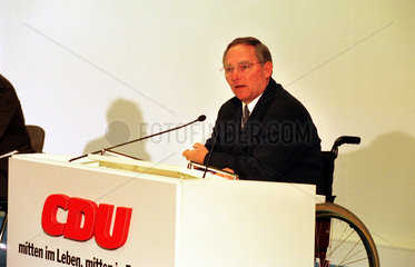 Wolfgang Schaeuble  CDU-Bundesvorsitzender