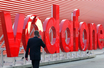 Schriftzug Vodafone