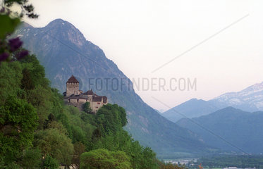 Schloss Vaduz im Fuerstentum Liechtenstein