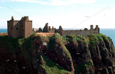 Stonehaven  die Burgruine Dunnottar Castle