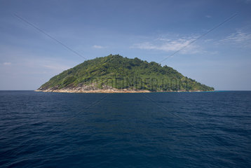Ko Tachai  Thailand  die Insel Ko Tachai zu