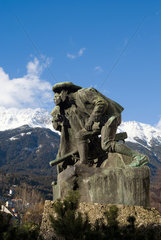 Innsbruck  Denkmal fuer den Volkshelden Andreas Hofer