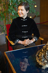Berlin  Deutschland  Schauspielerin Isabella Rossellini im Kino International