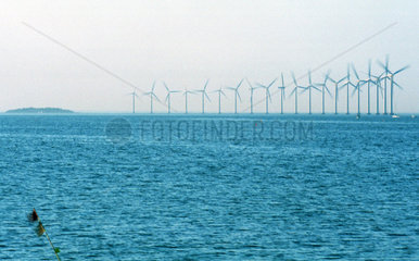 Kopenhagen  Daenemark  Offshore-Windpark