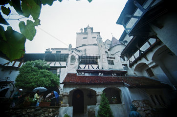 Das Dracula-Schloss (Castelul Bran) von Vlad Tepes  bzw. Dracula  Rumaenien